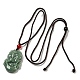 Ожерелья с подвесками из натурального жадеита G-H306-05-12-2