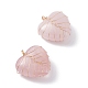 Ciondoli quazo rosa naturale PALLOY-JF01104-01-2