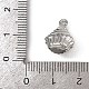 Подвески из латуни с прозрачным фианитом KK-L238-07P-3