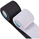 Benecreat 10 yarda 80 mm de ancho banda elástica plana carrete bandas de coser correas accesorios de costura de prendas (5 yardas / color) EC-BC0001-06B-1