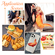 NBEADS 6 Pcs Artificial Chicken Wings CRES-WH0010-029-6