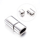 Smooth 304 Stainless Steel Bayonet Clasps STAS-Q161-1