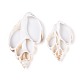 Shell naturale grandi ciondoli&nbsp;BSHE-T015-19-2