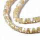 Fili di perle di conchiglia trochid naturale / trochus SSHEL-S266-019B-01-3