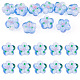 Perle di lampwork fatte a mano da 10 pz&nbsp;LAMP-TADJ0001-01F-1