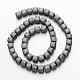 Electroplate Non-magnetic Synthetic Hematite Bead Strands G-UK0020-13-01-2