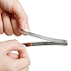 Righello per stoffa con clip per cucire in acciaio inossidabile PW-WG94438-01-3