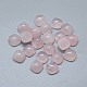 Natural rosa de cabuchones de cuarzo X-G-F656-09-1