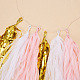 Hanging Paper Tassels for Wedding Party Home Decoration AJEW-PH0014-02-6