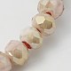 Handmade Millefiori Glass Beads Strands LK-E003-1R-1