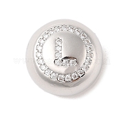 Подвески из латуни и кубического циркония KK-Z047-07P-L-RS
