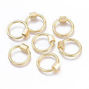 Латунные брелоки с карабином KK-I673-09G