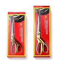 1 Set 3.7Inch Stainless Steel Sewing Scissors Embroidery Scissors with  Cover Artificial Leather Sheath Tools Cutter