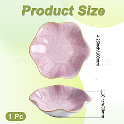 Platos de porcelana&nbsp;AJEW-WH20020-264A