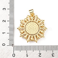 Ottone micro spianare pendenti zirconi&nbsp;X-KK-K408-14G