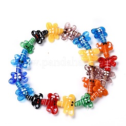 Fili di perline di lampwork fatti a mano a tema autunnale&nbsp;LAMP-I022-31