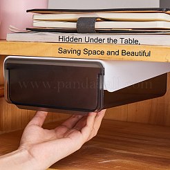 2 couleurs en plastique sous le rangement du bureau&nbsp;AJEW-SZ0001-16A