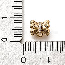 In ottone micro pavé di tubi in zirconia cubica&nbsp;KK-M318-26G