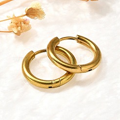 Creolen aus 304er Edelstahl für Damen&nbsp;EJEW-M068-15J-G