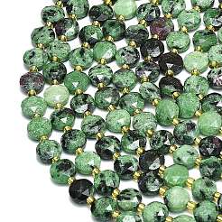 Natürliche Rubin in Zoisit Perlen Stränge&nbsp;G-C116-A68-02
