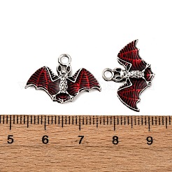 Pendentifs en émail d'alliage d'halloween&nbsp;ENAM-K079-01C-AS