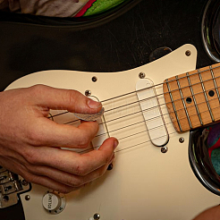 7 médiator de guitare en bois de 7 couleurs&nbsp;AJEW-FH0005-21
