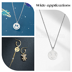 16 Stück 8 Stil Ionenbeschichtung (IP) 201 Edelstahl Anhänger&nbsp;STAS-DC0006-10