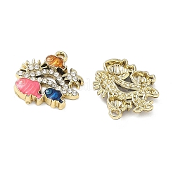 Legierung rhinestone-anhänger&nbsp;FIND-C087-10G