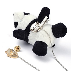 Spilla smaltata panda cartone animato&nbsp;JEWB-Z001-14