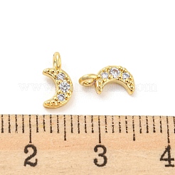 Cremagliera placcatura micro ottone spianare fascino zirconi&nbsp;KK-C038-02G