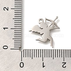 201 Edelstahlanhänger&nbsp;STAS-R136-12P