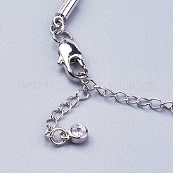 Geflochtene Baumwollgarn / Baumwollschnur Armband machen&nbsp;MAK-I006-P
