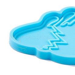 Silikonformen für Anhänger mit blutigem Effekt&nbsp;DIY-J009-03F