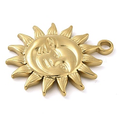 Placcatura ionica (ip) ciondoli in acciaio inossidabile 304&nbsp;STAS-B075-10G-04