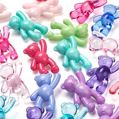 28 Stück 14 Stil undurchsichtige und transparente Acrylanhänger&nbsp;MACR-LS0001-06