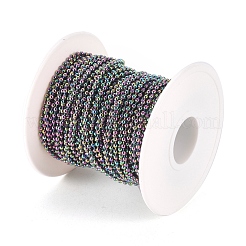 Catene a sfere in acciaio inossidabile placcate ioni (ip) 304&nbsp;CHS-H013-04M-2MM