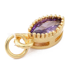 Charms in zirconi cubici in oro placcato oro 18k&nbsp;ZIRC-L100-078G