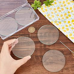 6 Stück Glasgewebegewicht&nbsp;AJEW-CA0002-85