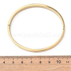 Bracelets à charnière en acier inoxydable 304 pour femmes&nbsp;BJEW-B161-11G-01