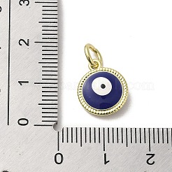 Breloques d'émail en laiton&nbsp;KK-E092-14G-08