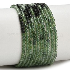 Stränge aus naturgrünen Jadeperlen mit Farbverlauf&nbsp;GG-CBA77FB-B03-2mm