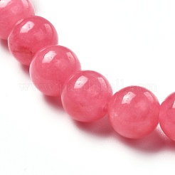 Natürliches Chalcedon-Stretcharmband für Damen und Herren&nbsp;BJEW-JB06690