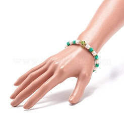 Set di bracciali elasticizzati in argilla polimerica fatti a mano&nbsp;BJEW-JB08766
