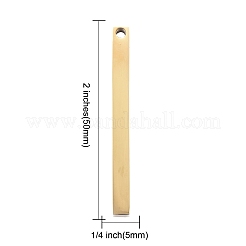 Ciondoli incisi su quattro lati in acciaio inossidabile 304&nbsp;STAS-I140-30B-G