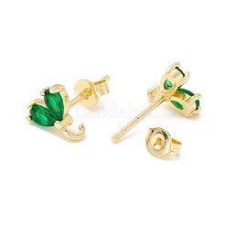 Risultati per orecchini a bottone in ottone con zirconi cubici con placcatura a cremagliera&nbsp;X-MAK-I684-10G-01-RS