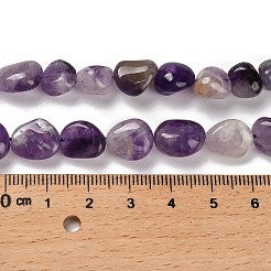 Natürliche Chevron-Amethyst-Perlenstränge&nbsp;G-P497-01E-84