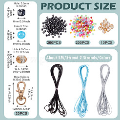Kits de fabrication de porte-clés bricolage&nbsp;DIY-TA0014-54