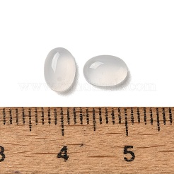 Natürlicher weißer Achat Cabochon&nbsp;G-F605E-12B