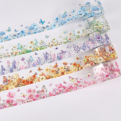 5 Rolle 5 Farben selbstklebende Haustier-Dekoraufkleber aus Papier&nbsp;DIY-CP0012-92