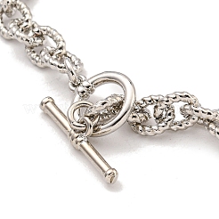 Bracelets à chaîne torsadée en laiton pour femmes&nbsp;BJEW-G703-05P